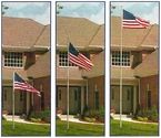 20' Presidential Telescoping Flagpole - Silver 5