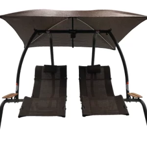 Swings n Solar 422 L Dual Lounge Swing 7