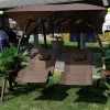 Swings n Solar 422 L Dual Lounge Swing 5