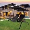 Swings n Solar 422 L Dual Lounge Swing 1