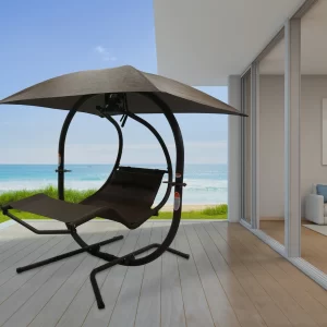 421 L Lounge Swing at beach front property