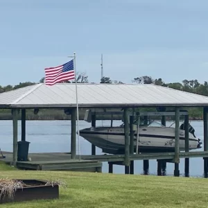 20' Presidential Telescoping Flagpole - Silver 5
